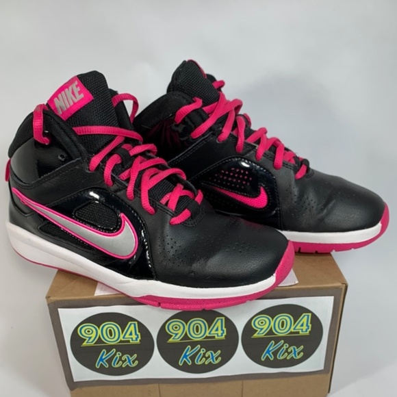 Nike Air Team Hustle D, 'Hyper Pink' Sz 5Y - Picture 3 of 8